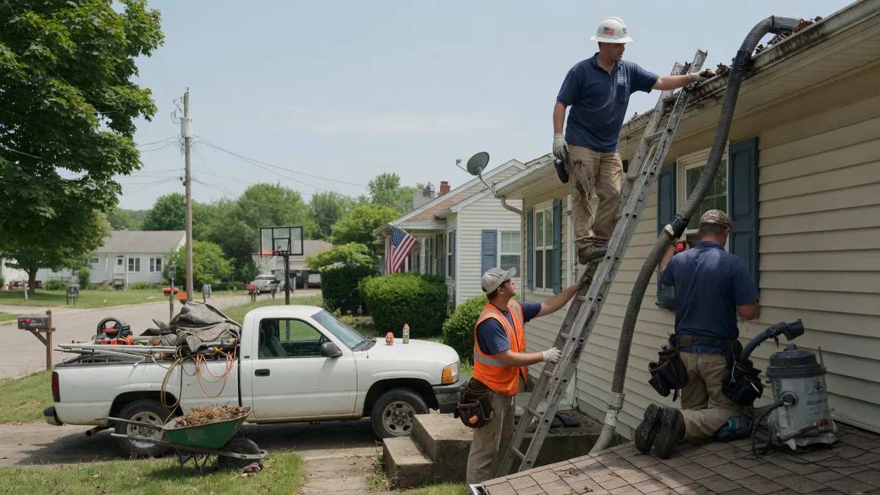 Gutter Installation in Dow, IL near me